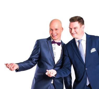 Pikkujoulu SHOW & DINNER SHOW & DINNER PA K E T T I Amarillo 67 Talriikki 73 Rosso 64 Burleski show lippu 25 Kaksi hyväntuulista kunkkua Marko Maunuksela & Jukka Hallikainen ja Jackpot-orkesteri