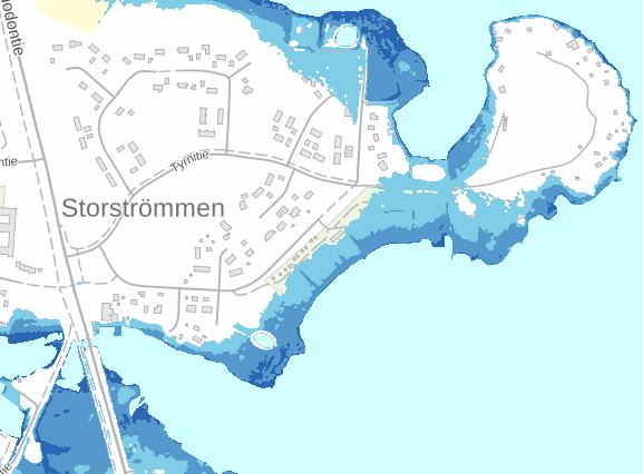 Vesistöt ja vesitalous Alue rajautuu Luodonjärveen, joka on säännöstelty makeavetinen järvi.