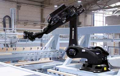 19 WEINMANN - automatisaatio talonrakennuksessa Täysautomaattisissa tuotantolinjoissa yhdistyvät nykyään valmistalojen rakentamisprosessin kaikki vaiheet runkorakenteiden valmistuksesta elementteihin