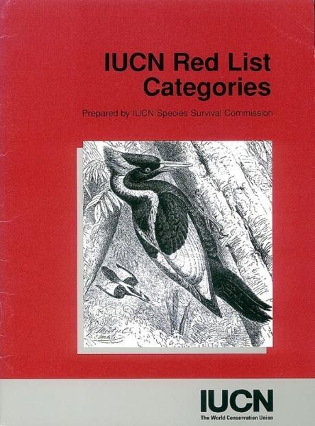 Arvioinnissa noudatettiin IUCN:n luokittelua, kriteerejä