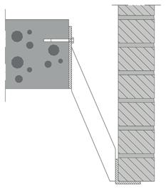 Terca-tiilipalkki ja -teräskonsolikannatus Perinteinen teräsleukapalkkikannatus 3.