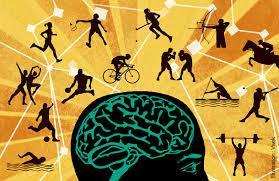Näin aivosi toimivat : Havainnoit ympäristöäsi, toisia urheilijoita, ajattelet jotakin. Ne herättävät muistikuvia, tunteita. Syntyy mielikuvia.
