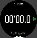 Sen jälkeen se muistaa, käytitkö viimeksi sekuntikelloa vai lähtölaskenta-ajastinta.