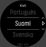 HUOMAUTUS: Et voit yhdistää mitään laitetta, jos lentokonetila on päällä. Kytke lentokonetila pois päältä ennen laiteparin muodostamista. Kellon yhdistäminen Suunto-sovellukseen: 1.