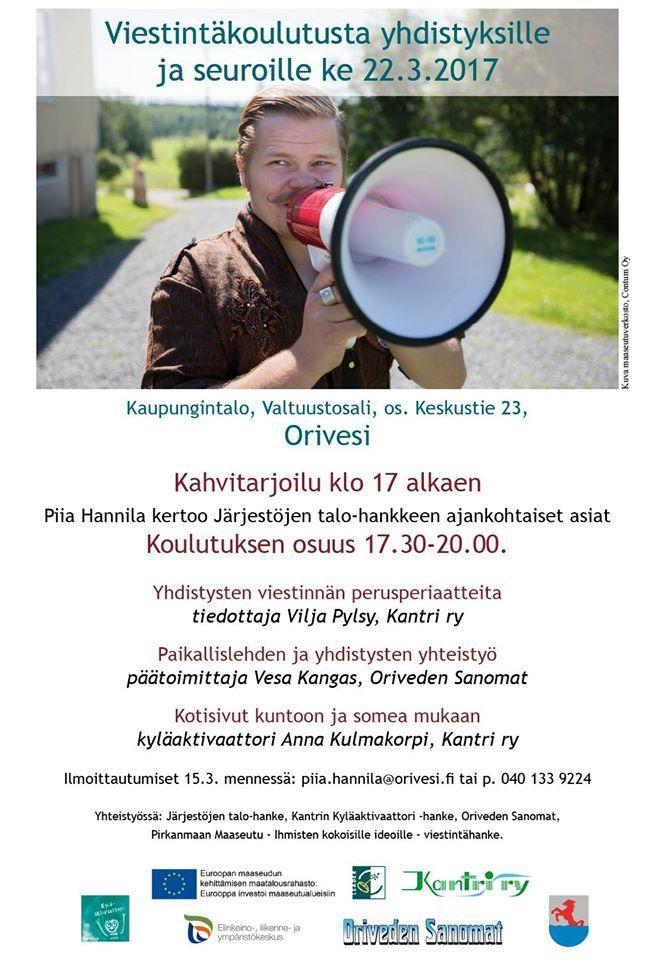 Järjestöjen talon viralliset avajaiset järjestettiin 12.1.2017. Paikalla oli n.