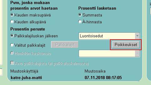 laskentaperusteeseen, mutta ei muiden sivukulujen. 1. Napsautetaan Uusi -kuvaketta. 2.