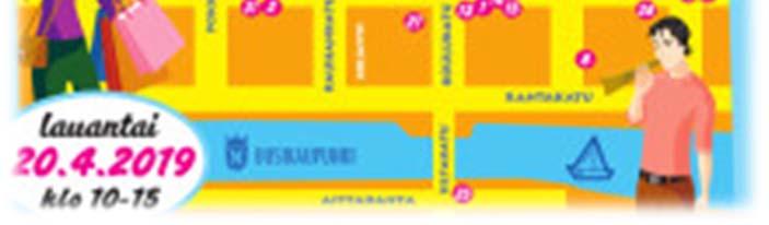 Raijan Kioskin Kahvila, Alinenkatu 36 (ennen Alinaa) 3. Lounas-kahvila Rosamunda, Koulukatu 5 4. Amalinda, Rauhankatu 8 4. Tunne sivellin Henna Kallio, maalaukset, kortit ym., Rauhankatu 8 4. Neolife tuotteet Päivi Kurkilahti, Rauhankatu 8 4.