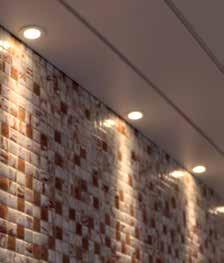 Spotit ulos ja sisälle Kostean tilan LED VALAISIN- SARJA 3-8 x 3W 200 lumen / valaisin 3000K tai 4000K 102W