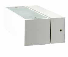 Led wall ANGULAR, 3x1W 200 lumen 3000K, valo yhteen suuntaan Angular-BA
