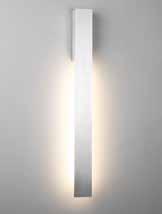 Led wall LINE, 400/900/1700 300/600/1200 lumen 3000K Line 400-BA Harjattu alumiini Line 400-W Mattavalkoinen Line 900-W Mattavalkoinen Line 1700-W Mattavalkoinen