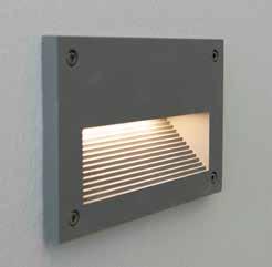 Led IN-WALL out, 3W 150 lumen 3000K In-wall
