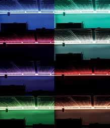 Led nauhat ja tarvikkeet Kameleontti - RGBW led valonauha 14,4W/m RGB+4000K valkoinen 24V CRI85 Värin vaihtaminen: Valitse nauhalle ohjaustapa.