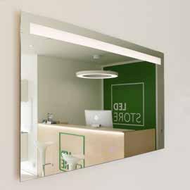 Valopeilit CRI90 IP55 SEELIA 475 Led valopeili MOON, n.