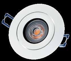 IP54 W 39 B 39 G 39 ModLed suunnattava, 8W 650 lumen 3000K tai 4000K ModLed-IP21-W