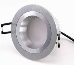 8Spotit ulos ja sisälle 4 Led KIINTEÄ KANTTI, 9W 3000K tai