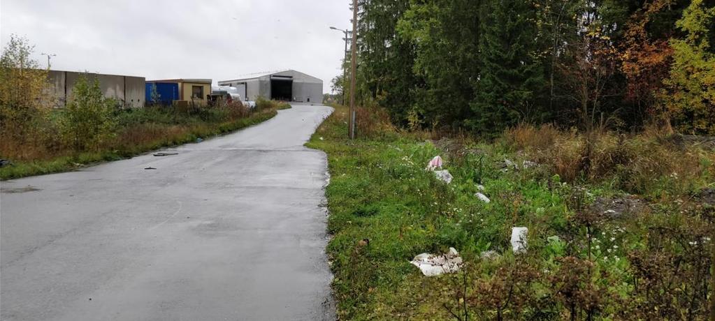 Alueiden siisteys vaihtelevaa - Jätealueiden sisällä