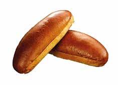 Premium BRIOSSISÄMPYLÄT Aidot, pehmeän mehevät kotimaiset hampurilais- ja hot dog -briossit sulattamalla valmiina Laadukkaat alustat herkullisille hotdogeille ja