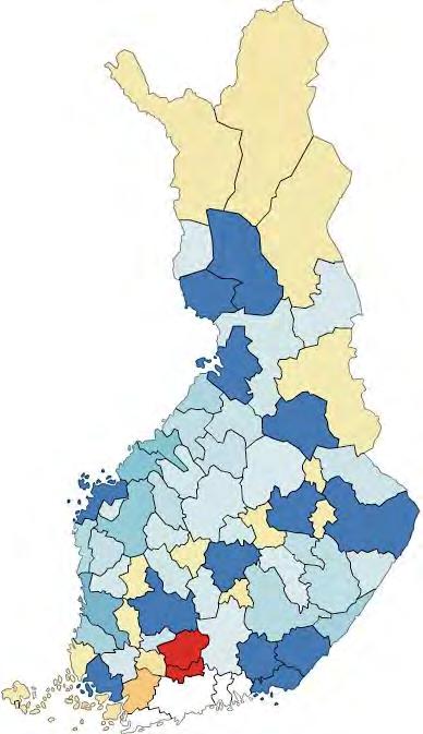 Uudenmaan nettomuutto seuduittain vuosina 2008-2016 Uusimaa sai muuttovoittoa yhteensä 47 seudulta ja kärsi muuttotappiota 19 seudulle vuosina 2008-2016 Uusimaa sai muuttovoittoa yli 2 000 henkilöä