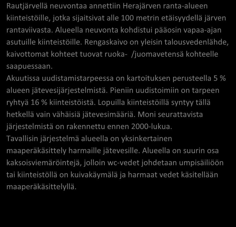 Jässi-jätevesihanke Imatran seudulla Aluekortit 2017 LIITE 2 / 1 (11) JÄSSI 2016-17 Imatran seutu Aluekortisto Rautjärvi Herajärvi x x Pohjavesialue Ranta-alue Taajaan asuttu alue Vedenottamon