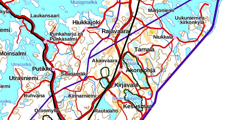 Jässi-jätevesihanke Imatran seudulla Neuvonta-alueet 2012 2017 LIITE 3 / 1 (8) 1 PARIKKALA (pohjoinen) Parikkalan pohjoisosissa on Jässi-hankkeen toimesta jätevesineuvontaa tarjottu vuosina 2013,
