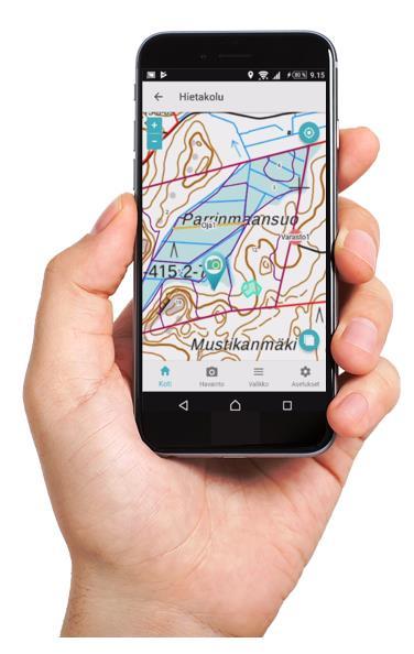 Mobiilisovellus Mobiilisovellus toimii Android- ja iospuhelimissa Sovellusta voidaan käyttää sekä onlineettä
