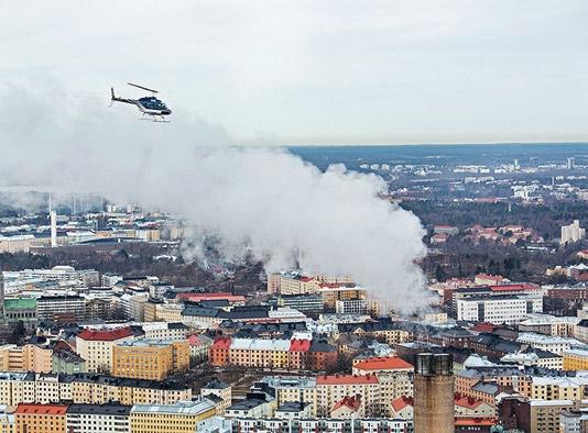 T Fanni Mylläri, tohtorikoulutettava, Tampereen teknillinen yliopisto Hanasaari kattilasta ilmaan Savukaasuun uusia hiukkasia ilmakehässä Helsingin energiantuotannon hiilidioksidipäästöjä halutaan