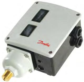 Data sheet Pressure switch RT RT Pressure switches incorporate a pressure controlled, single-pole change over swich where the contact position depends on the pressure in the connection port and the