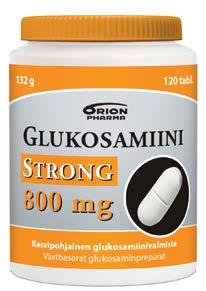 16,50 (norm. 22,88 125,00 /kg) Glukosamiini Strong 800 mg 120 tabl.