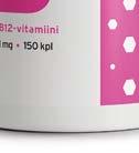 Betolvex Strong sisältää runsaasti B12-vitamiinia (1,25 mg),