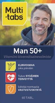 erityisesti yli 50- vuotiaille miehille ja naisille 60 tabl. 9 90 (norm.