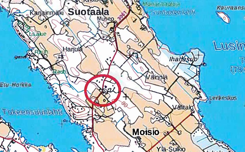 HAMELY/745/2018 2 Tutkimuskohde ei sijaitse pohjavesialueella. Lähin pohjavesialue (Tenholan pohjavesialue, tunnus 0408201) sijaitsee noin 3,8 km etäisyydellä kiinteistöltä länteen.