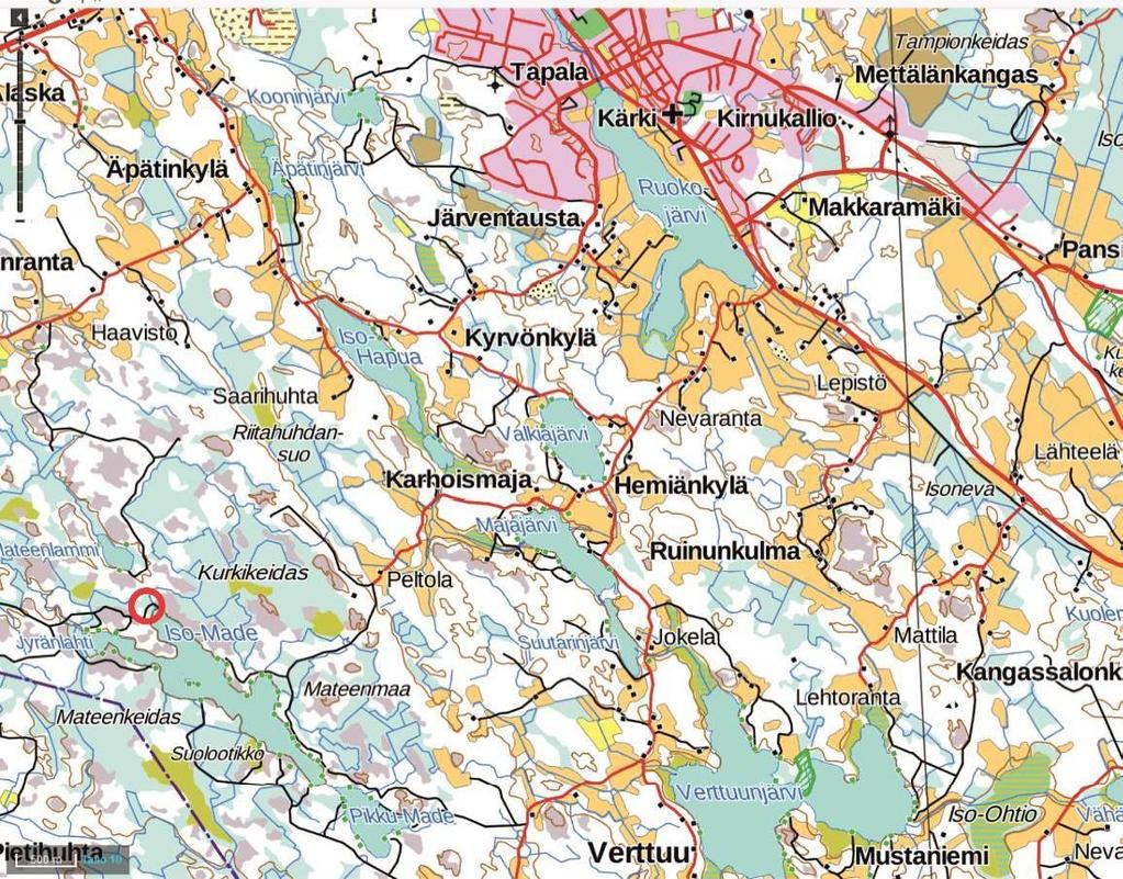 3 Iso-Made Tuuliniemen ranta-asemakaavan muutoksen selostus Kaupunkisuunnittelukeskus 29.1.2019 Kuva 1.