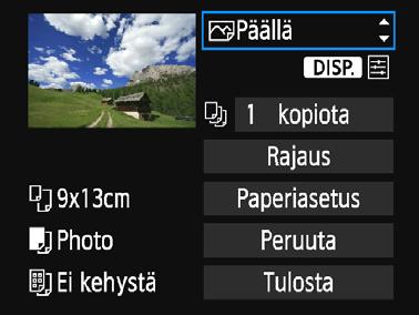 w Tulostaminen 246 4 Määritä tulostuksen tehosteet (kuvan optimointi). Määritä tarvittaessa. Jollet halua määrittää yhtään tulostuksen tehostetta, siirry vaiheeseen 5.