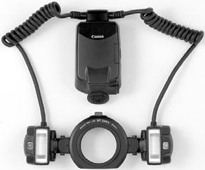 Kyseessä on siis erittäin kirkas ulkoinen salama, joka on asetettu yhdysrakenteisen salaman paikalle. Lisätietoja on EX-sarjan Speedlite-salaman käyttöoppaassa.