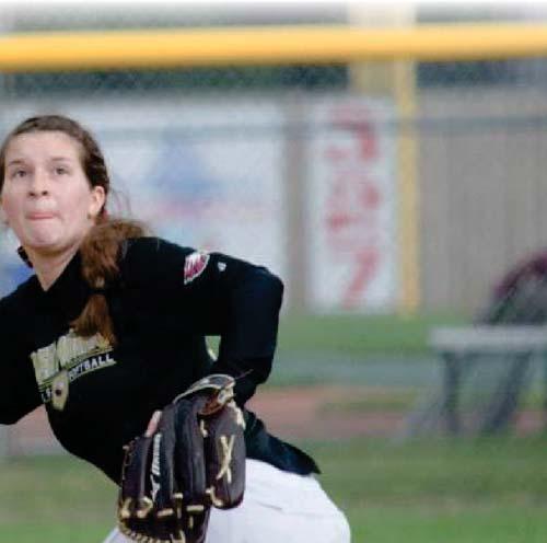 Joseph Ogden High School: Three year letter winner in softball.