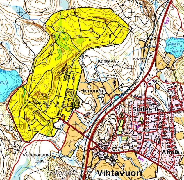 SIJAINTI Vihtavuoren tehtaat sijaitsevat Vihtavuoren kylän vieressä, Laukaantien länsipuolella. Tehdasalueella työskentelee suoraan noin 200 henkilöä ja välillisesti noin 400 henkilöä.