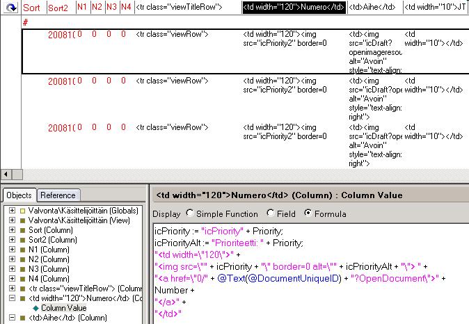 Ongelmat Dominon web-kehityksessä Kehitysympäristö suunniteltu Notes-sovelluksille. HTML, CSS ja Javascript -käyttö mahdollista, mutta työlästä. Nykyaikaiset web-controllit puuttuvat.