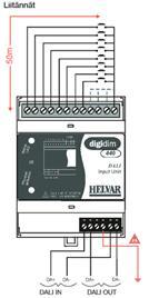 13 Kuva 15. Helvar Digidim 440 sisäänmenoyksikkö [15]. Säätimet Helvar Oy:n Digidim 454 (kuva 16) on nelikanavainen transistorisäädin.
