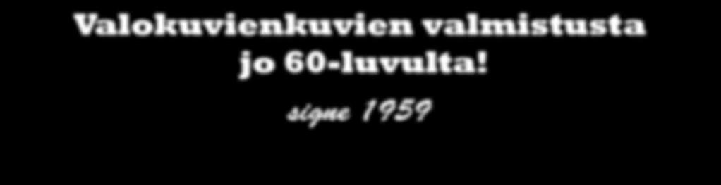 60-luvulta!