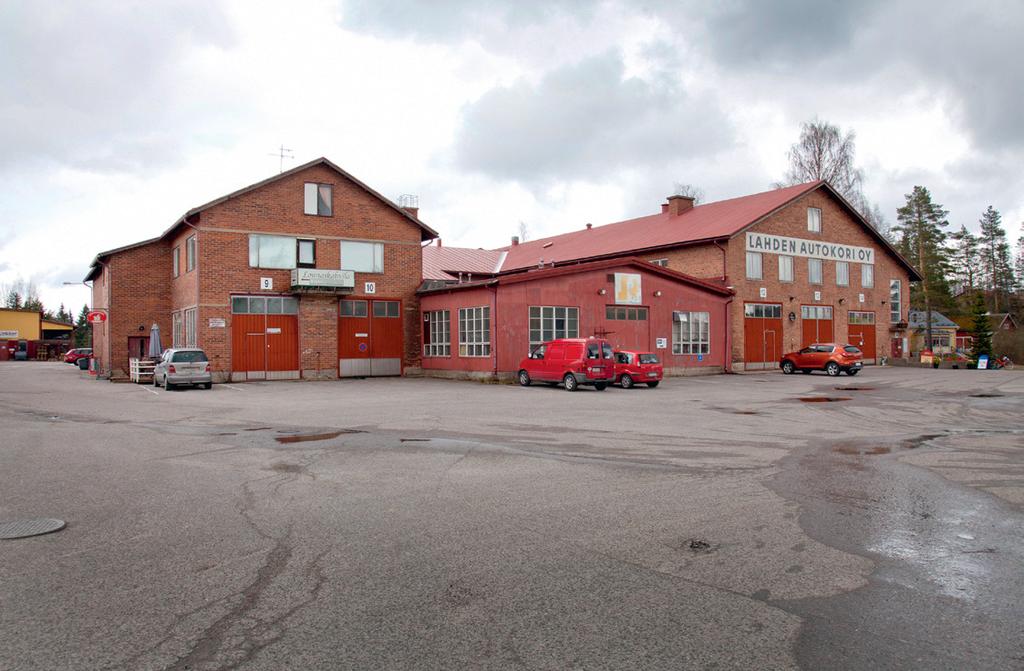 Kaavatyökohteet 2019 2021 Kaavatyökohteet 2019 2021 Vanha Lahden Autokorin tehdaskiinteistö on muuntunut monipuoliseksi Liike- ja yrityskeskus Koriksi.