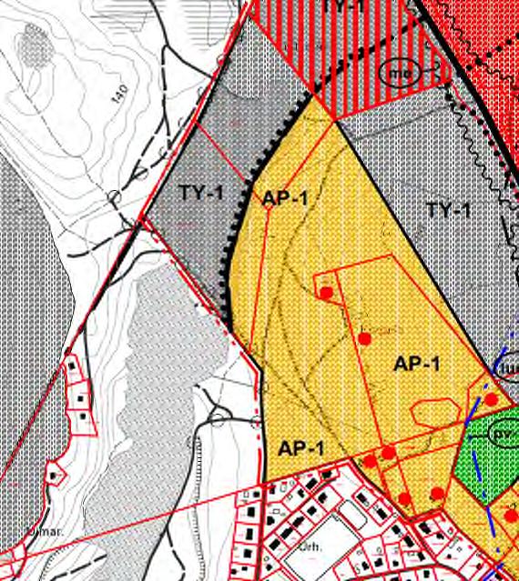 ottoalue. Alueen käyttöönotosta on esitettävä erillinen suunnitelma. EO Kuva 10.