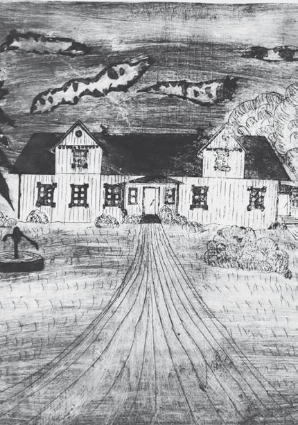 Kartonkigrafiikan vedokset: Hanna