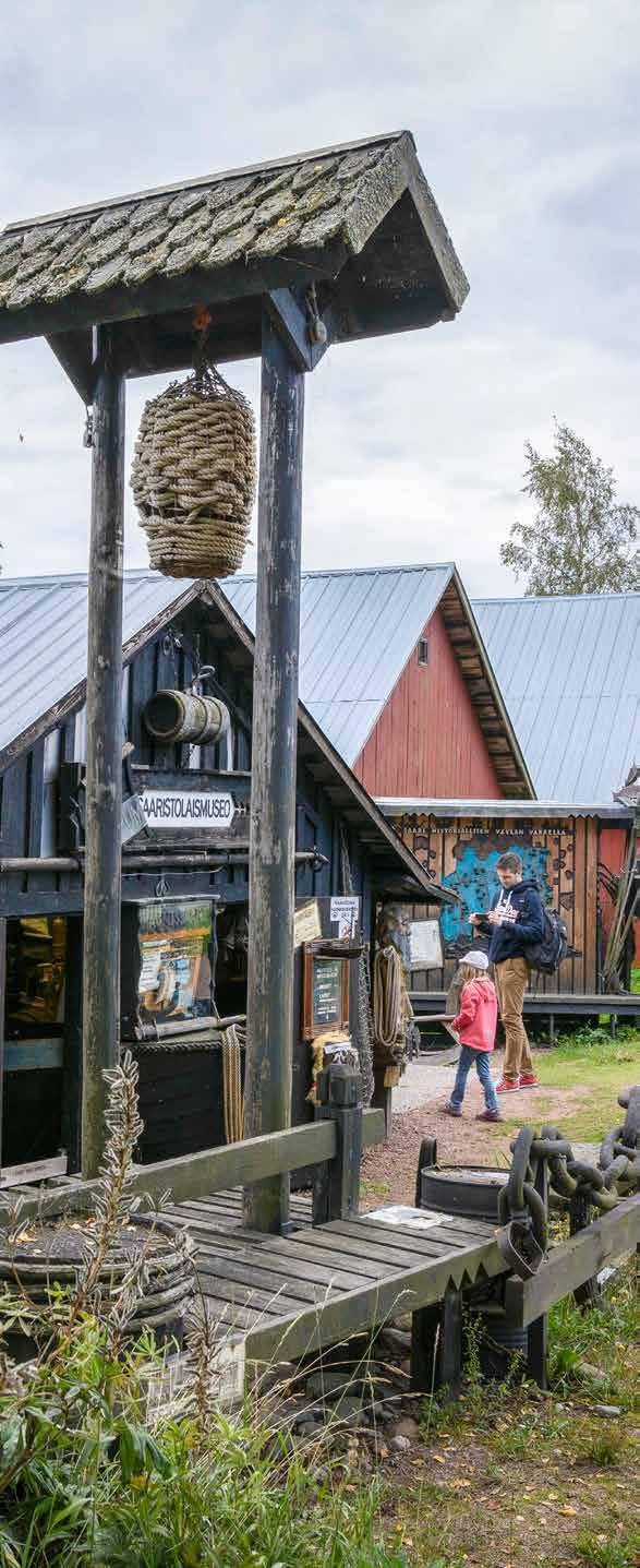 Kesäpäivä Kaunissaaressa Pyhtää Kaunissaaren idyllisessä kalastajakylässä on säilynyt aito saaristolaistunnelma.