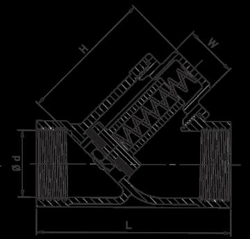 Infrastruktuurituotteet 10 15 20 25 32 40 50 Ød 12 15 20 25 32 40 50 L 65 65 75 90 110 120 150 H 40 40 50 62 70