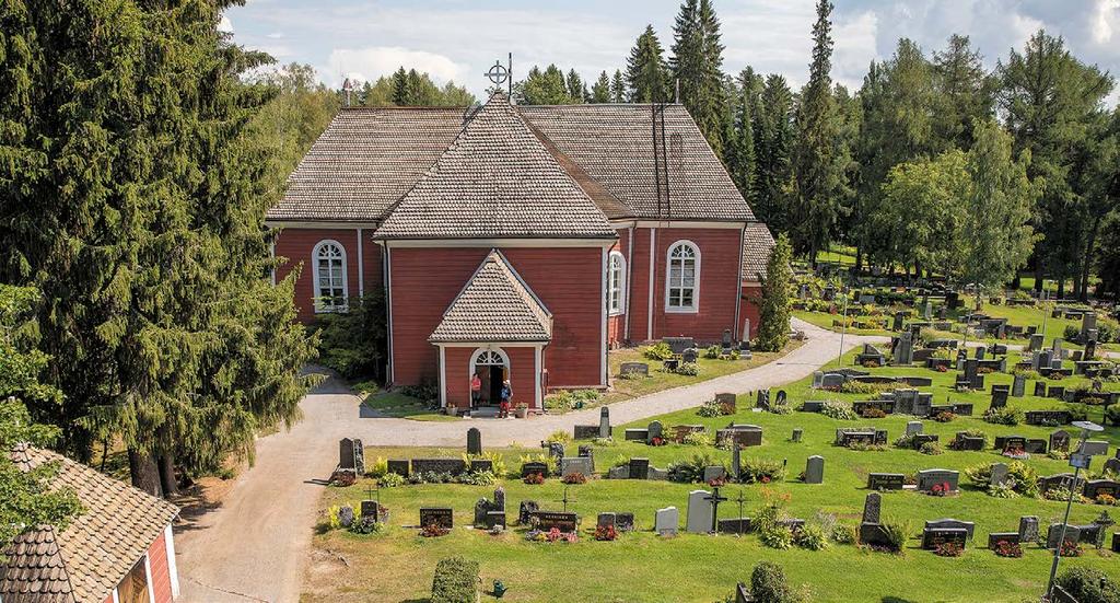 Tapahtumat OTA TALTEEN! Tampereen ev.lut. seurakunnissa tapahtuu 7.8. 4.9.2019 Vuonna 1788 Terälahteen valmistuneen Teiskon kirkon on suunnitellut Matti Åkerblom.