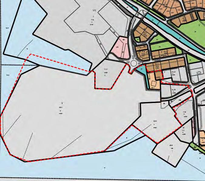 Sataman ja Kainpirtin asemakaava, kaavaselostus Uudenkaupungin kaupunki, Kaupunkisuunnittelu Sivu 11 / 21 Louhittaessa muodostuvat jyrkänteet tulee aidata PV-1 ja VP-2 alueisiin rajoittuen siten,