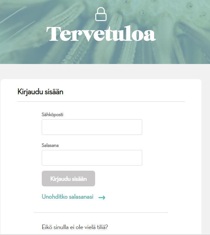 Sisäänkirjautuminen Saat kirjautumistunnukset ja linkin https://vuoro.adecco.fi/myadecco/s/login sähköpostitse. Kirjautuminen onnistuu tietokoneella. Mobiiliversio tulee käyttöön myöhemmin.