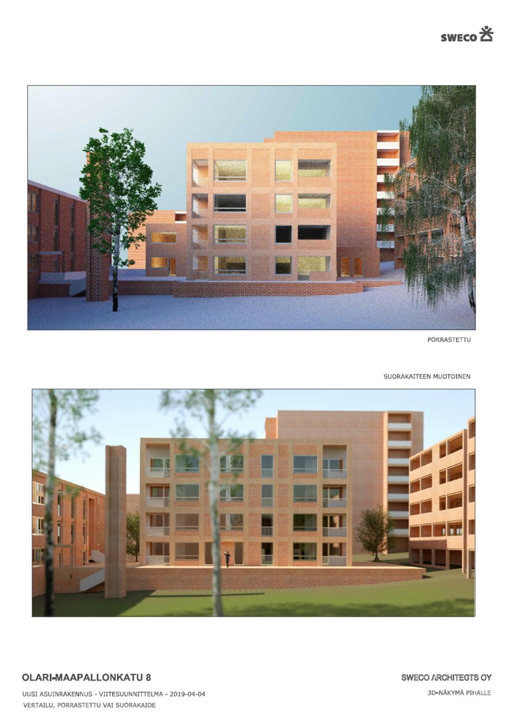 s. 9 / 12 Otteita viitesuunnitelmasta Sweco Architects 4.4.2019.