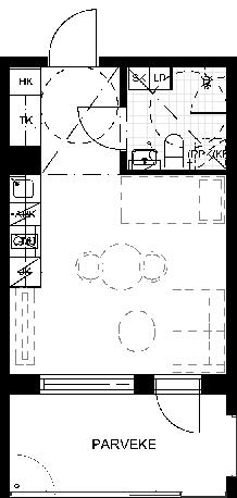 H+KT 25,0 m 2 1:100