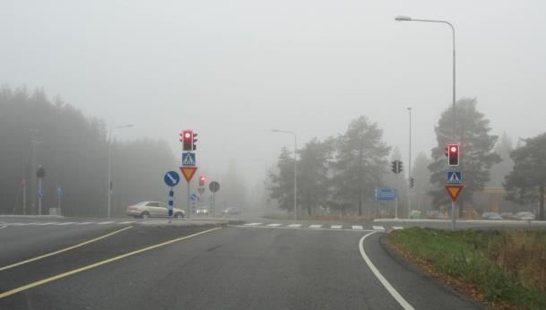 Haukiputaantiellä Siikasaarentien kohdalla on nopeusrajoitus 50 km/h. Katuverkolla ja yksityistieverkolla on voimassa aluenopeusrajoitus 40 km/h.